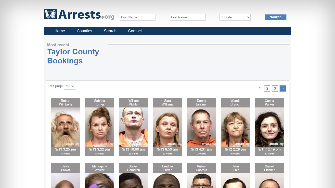 Taylor County Arrests and Inmate Search